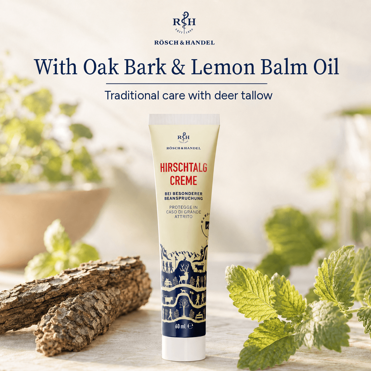 Deer Tallow Cream Rösch