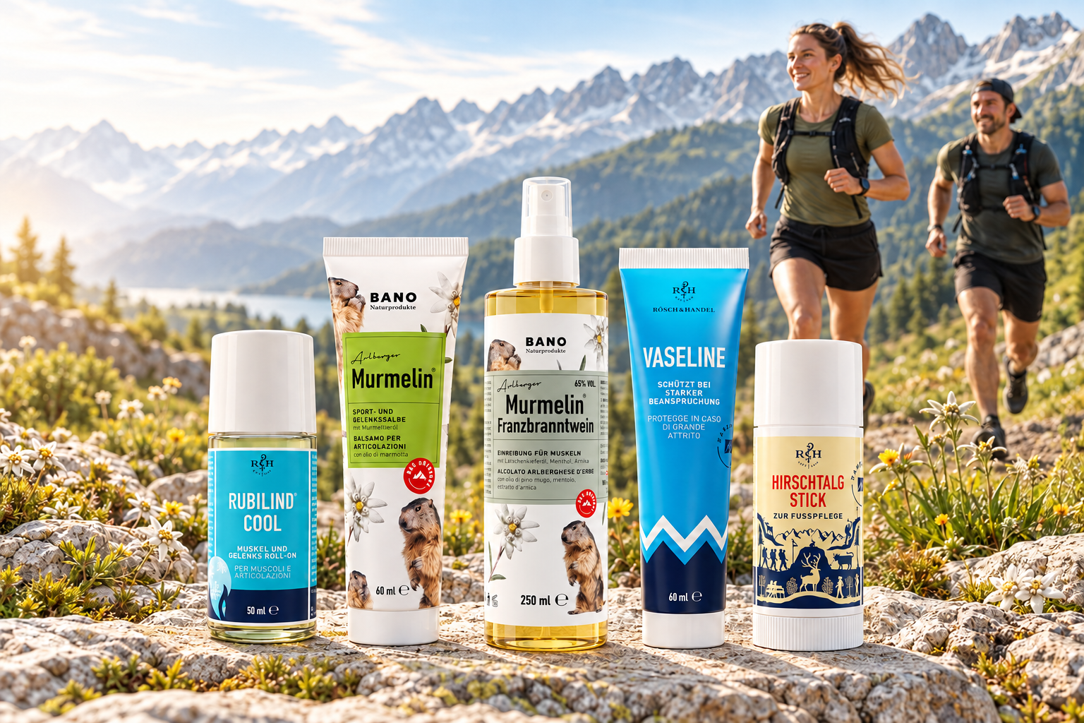 Kit sportif - Régénération, protection et soins dans un seul pack