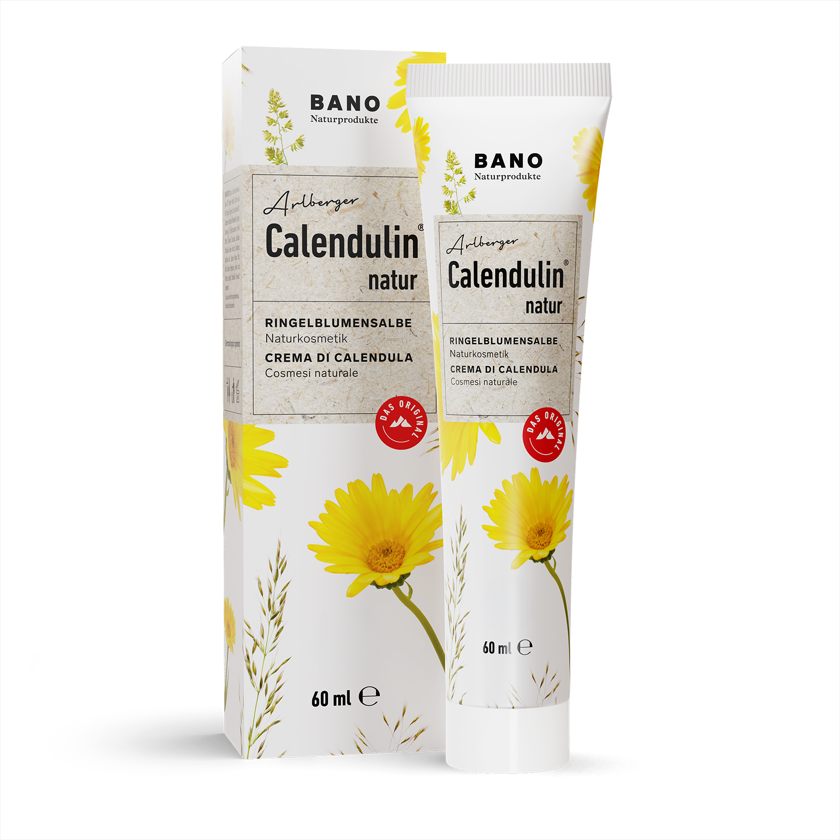 Pomata naturale alla calendula Calendulin di Arlberg
