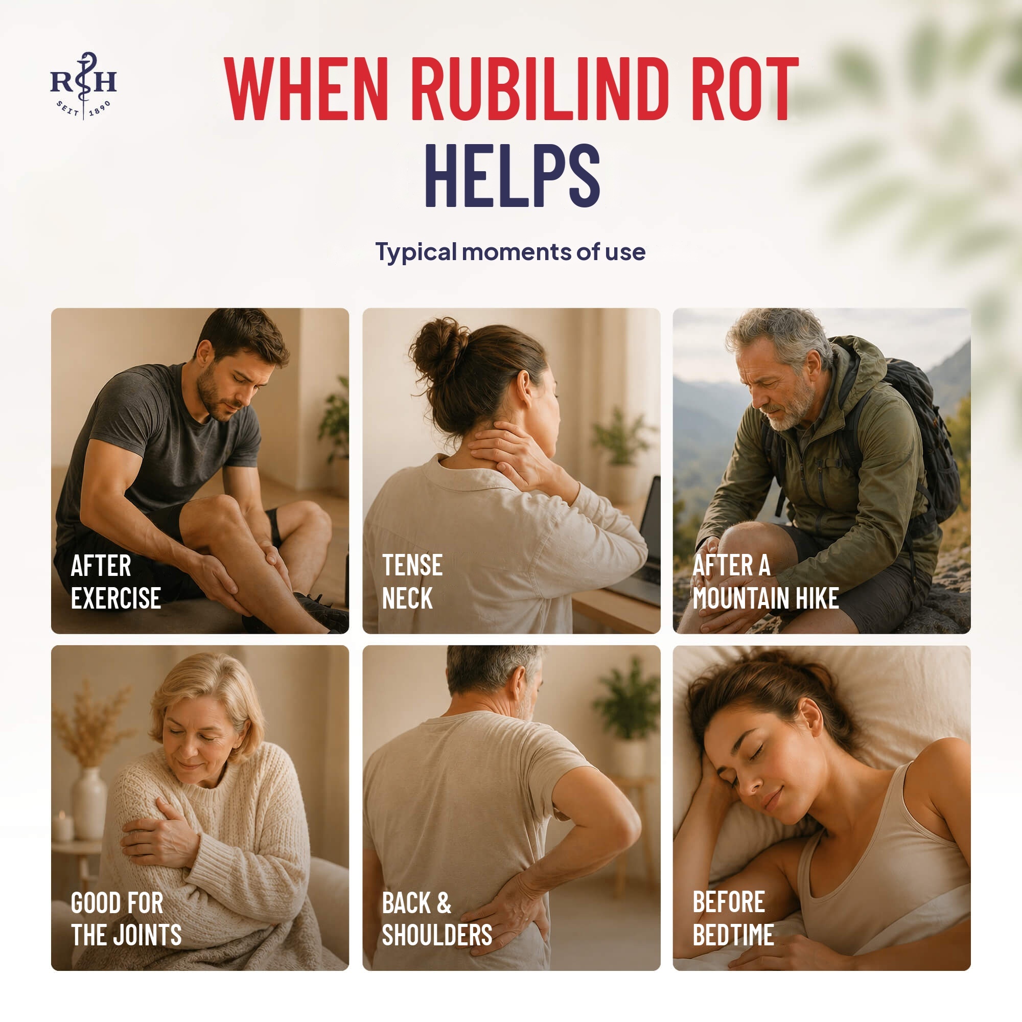 Rubilind Rot Muscle and Joint Roll-On