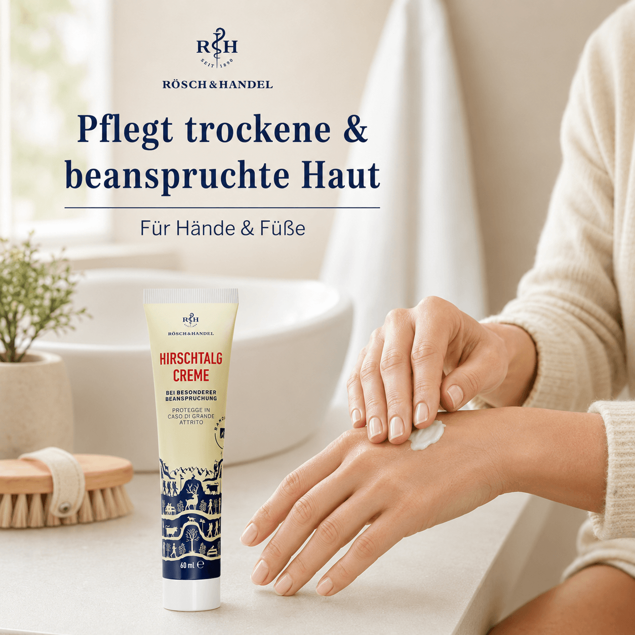 Hirschtalg Creme Rösch
