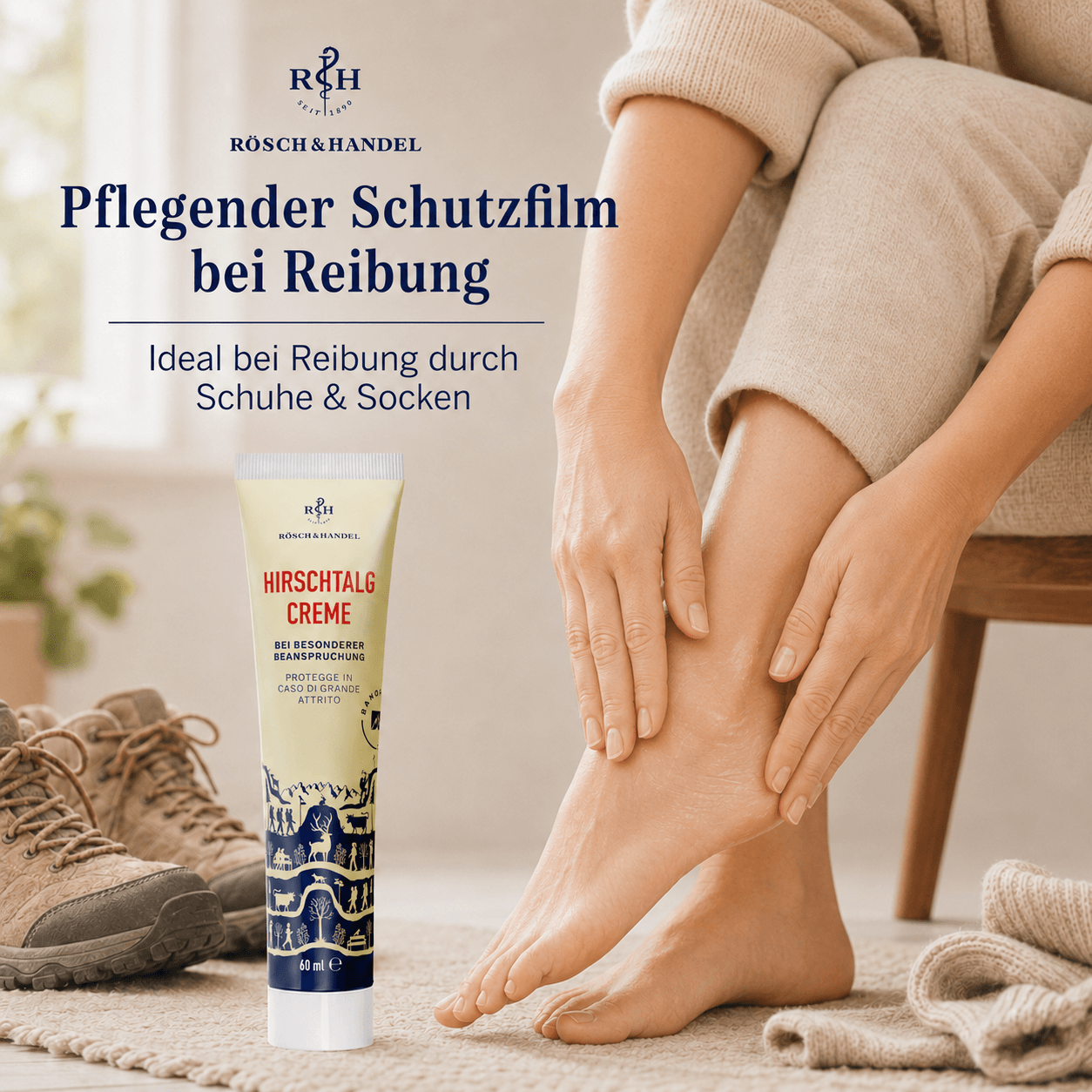 Hirschtalg Creme Rösch