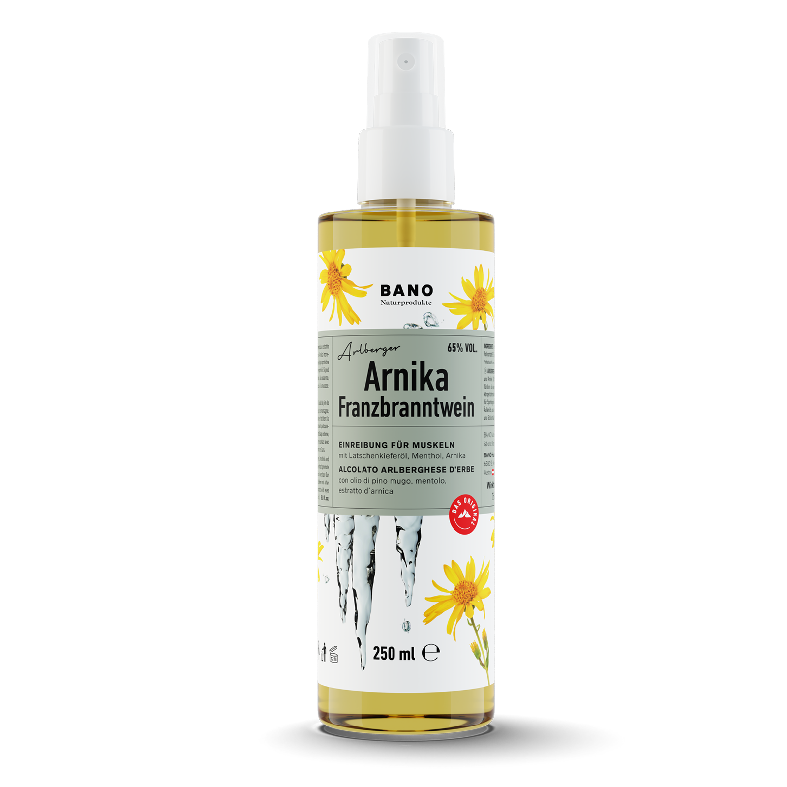 Arlberger Arnica Rubbing Alcohol