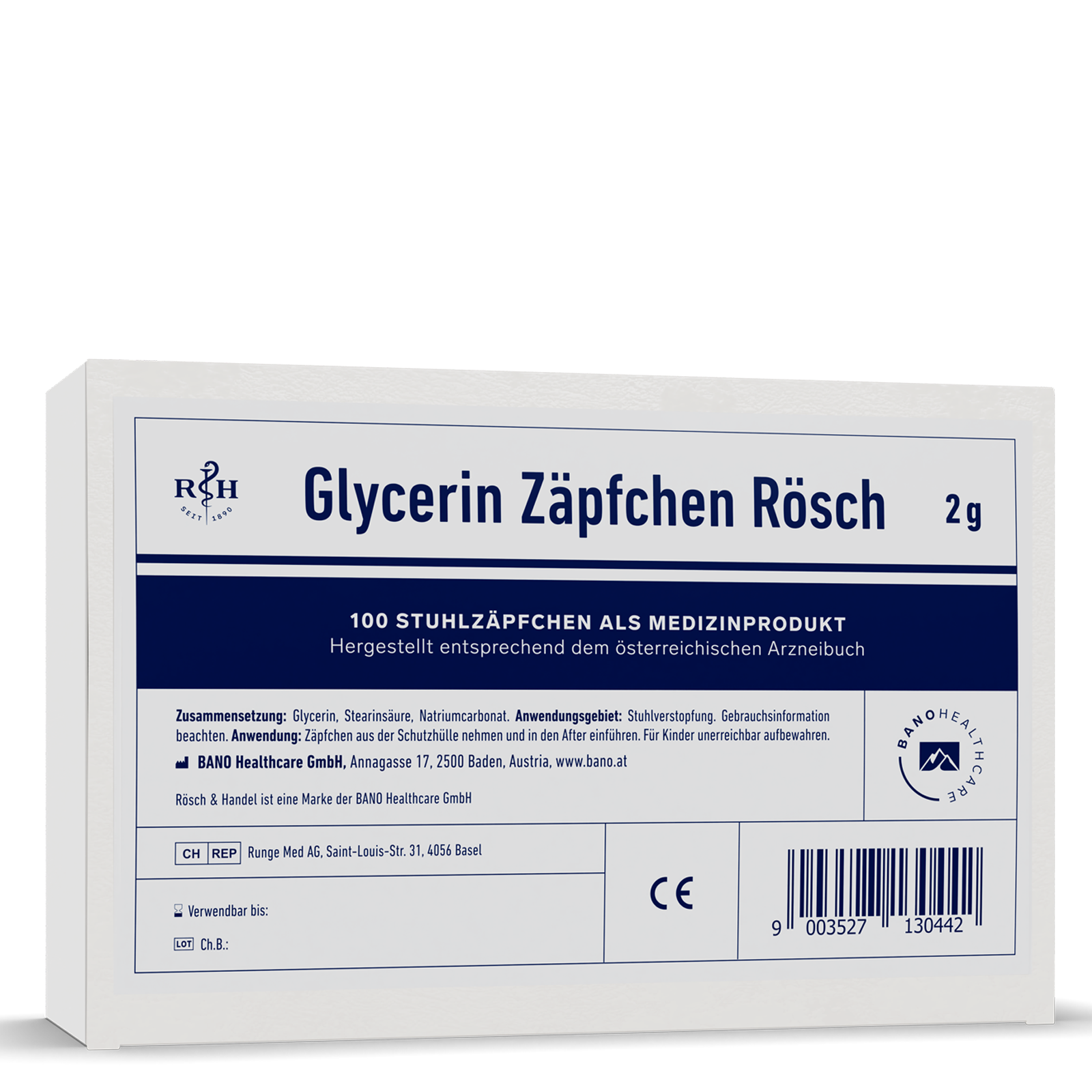 Glycerine zetpil Rösch