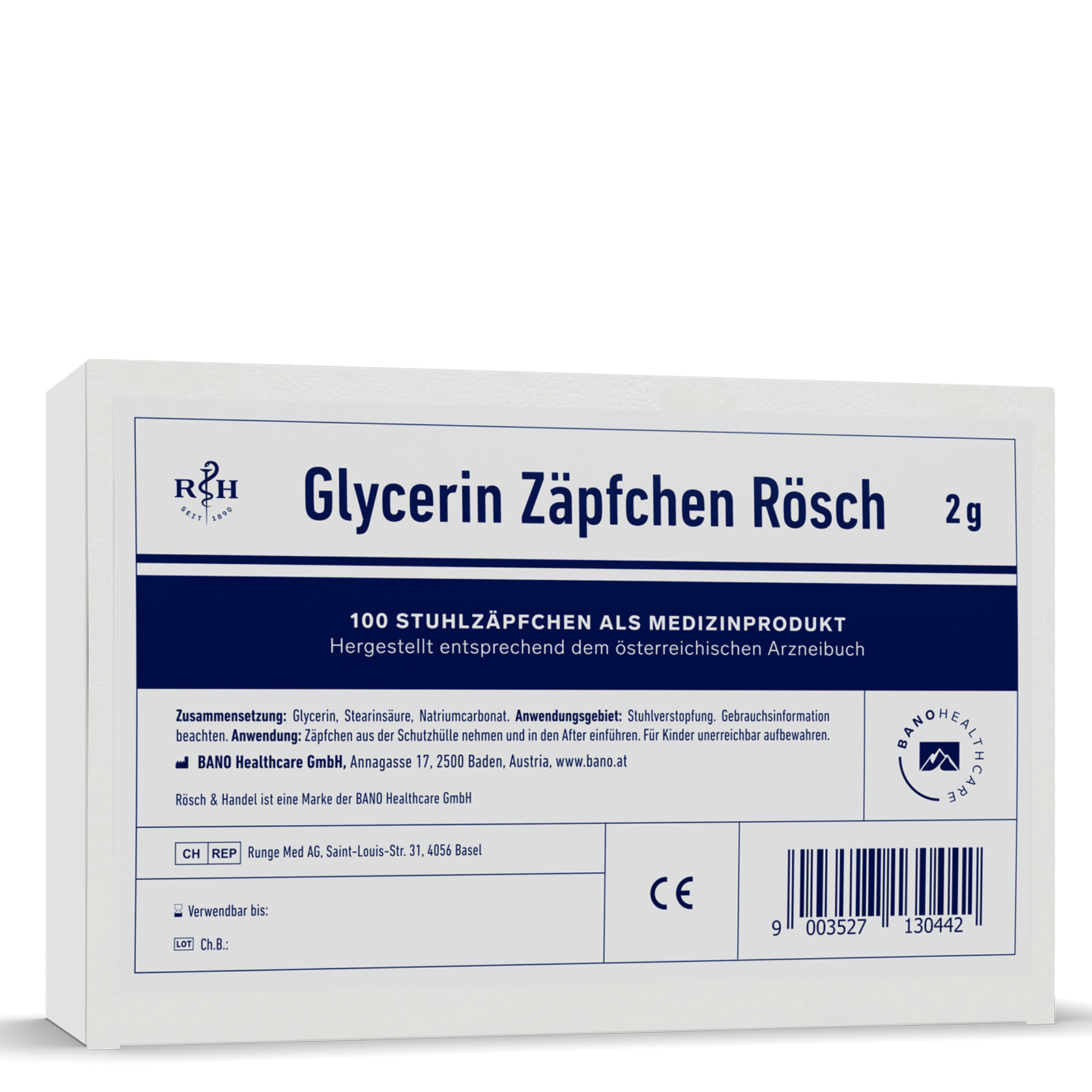 Glycerine Suppositories Rösch