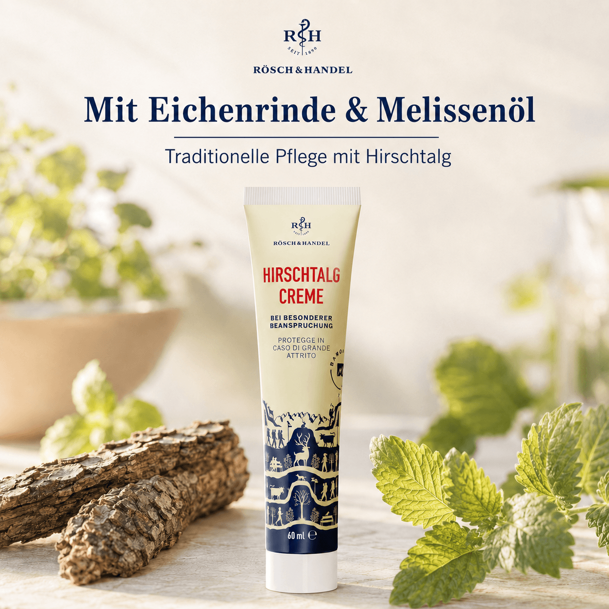 Hirschtalg Creme Rösch