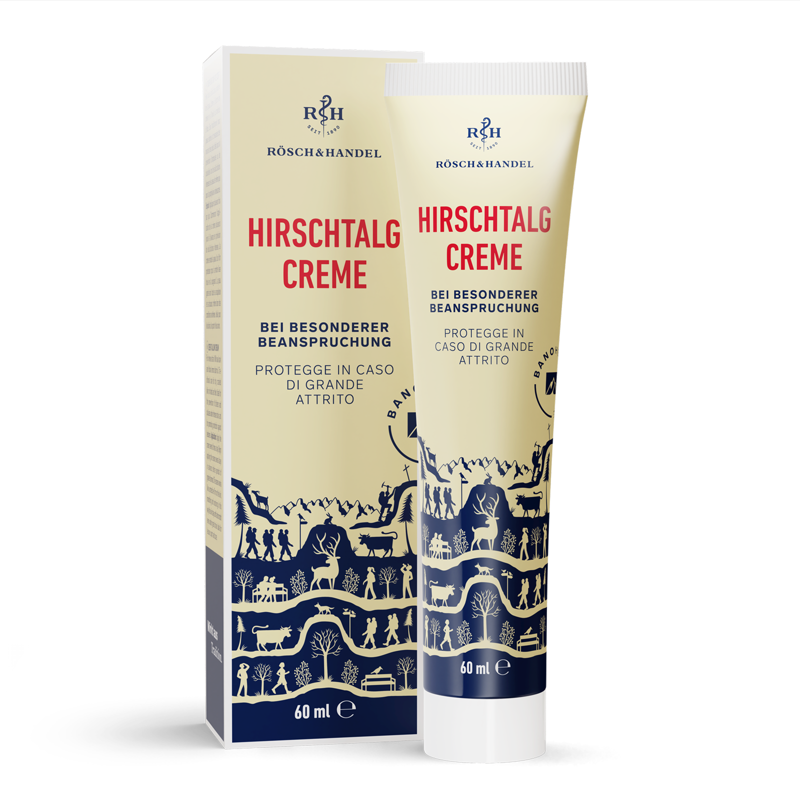 Crema al grasso di cervo Rösch