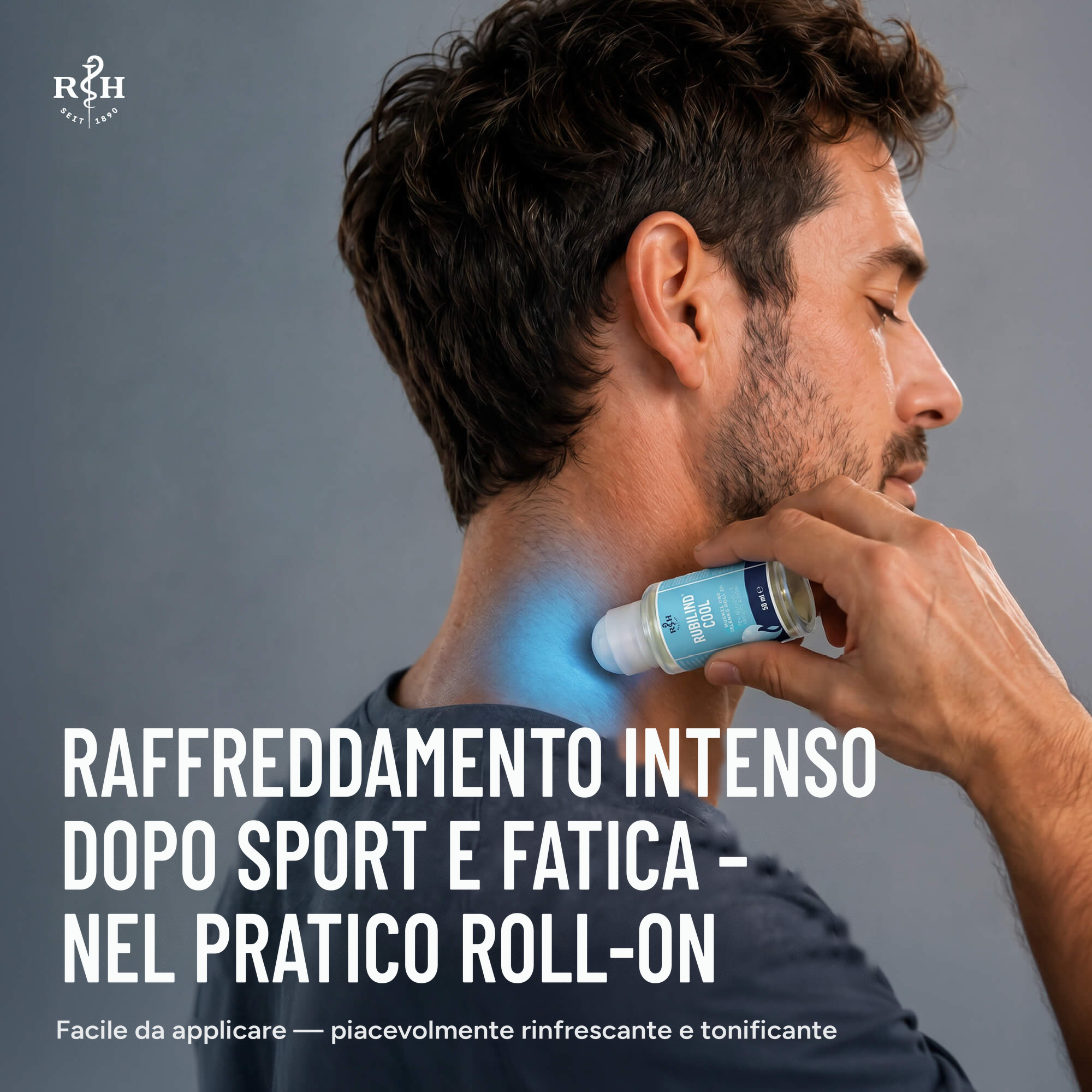 Rubilind Cool roll on per muscoli e articolazioni