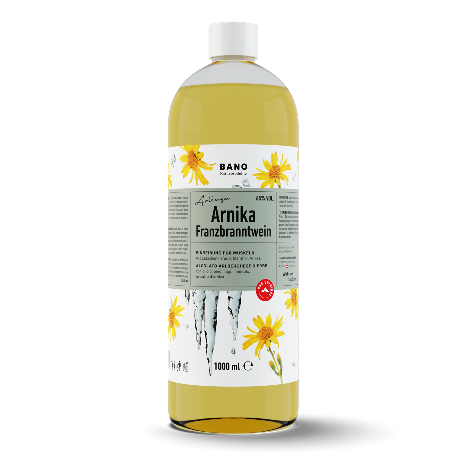 Arlberger Arnica Rubbing Alcohol