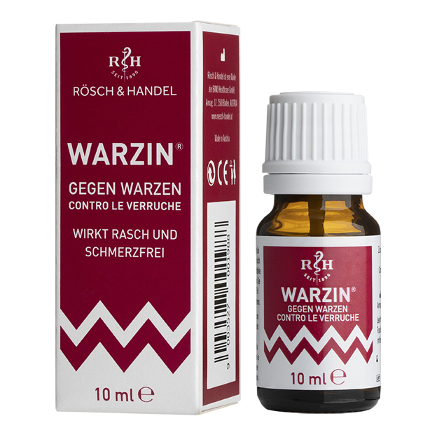 Warzin against warts