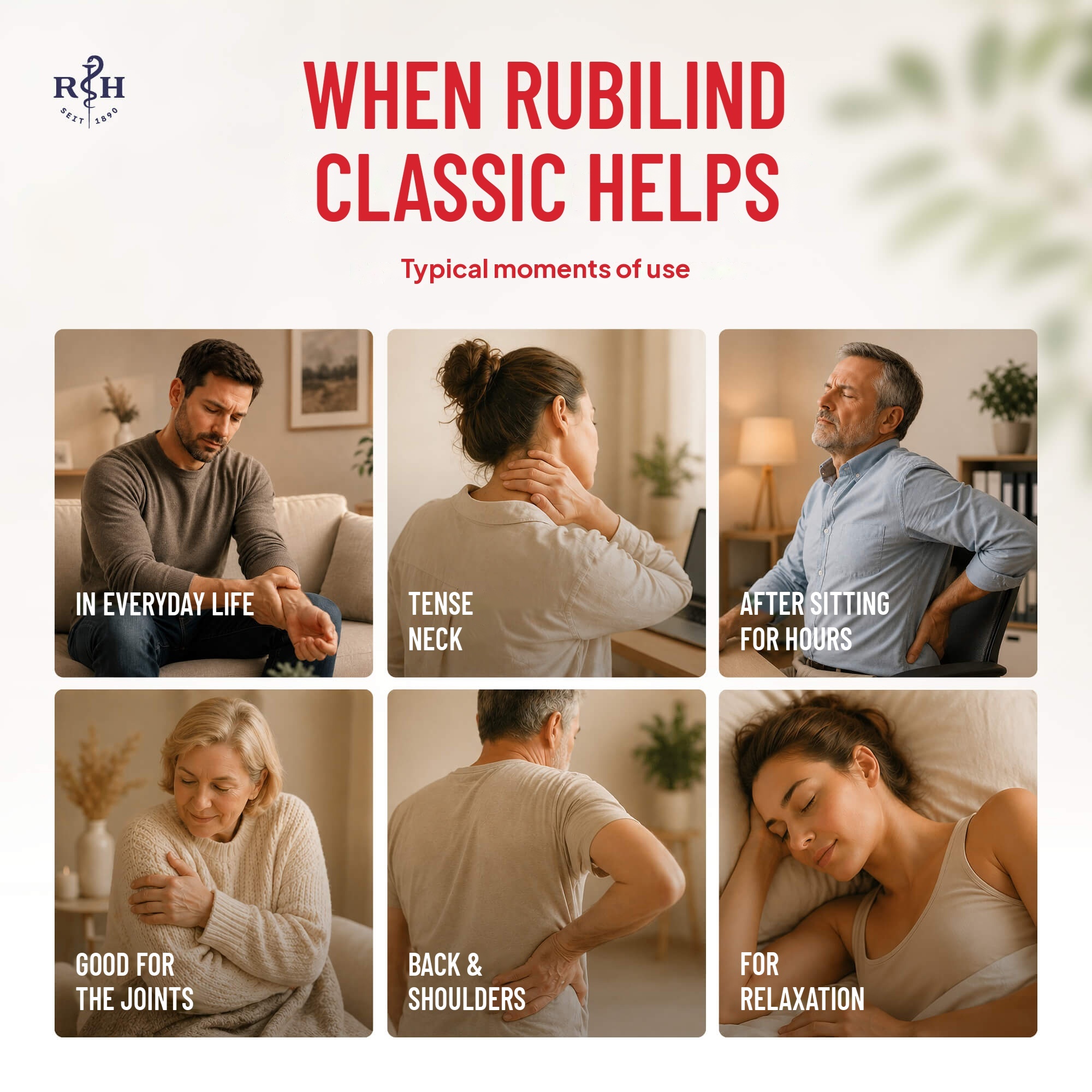 Rubilind Classic Muscle and Joint Roll-On