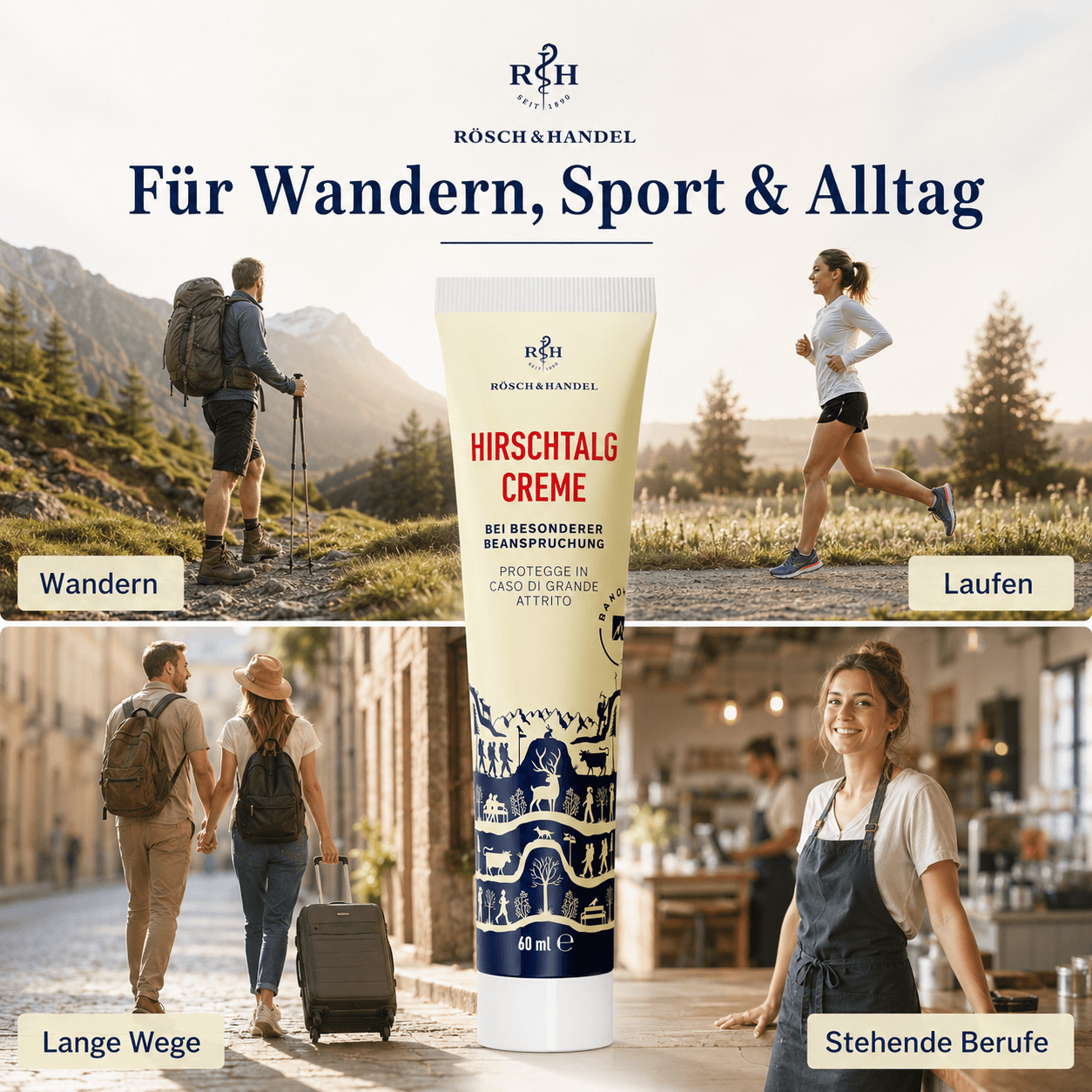 Deer Tallow Cream Rösch