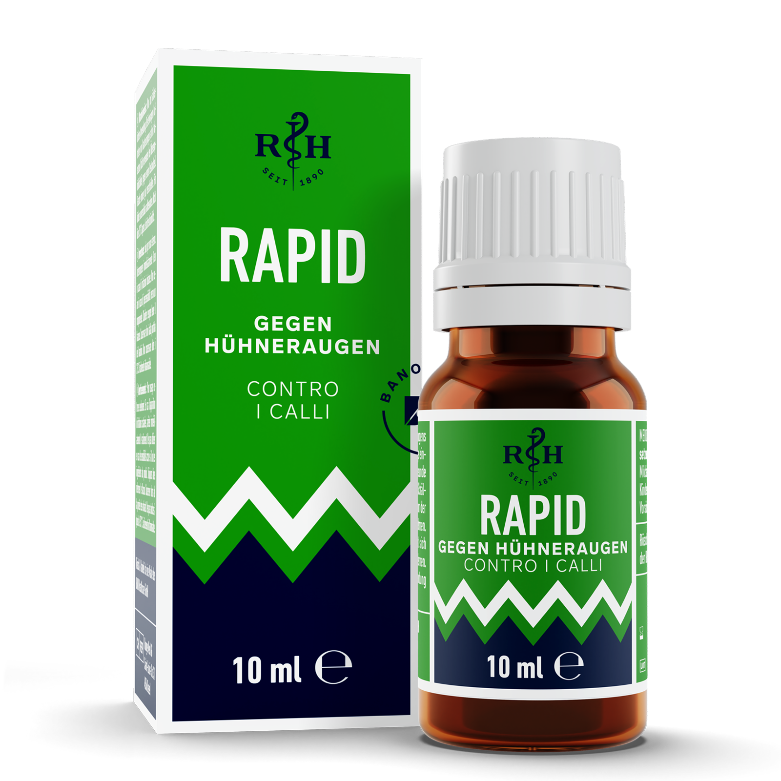 Rapid for the removal of corns