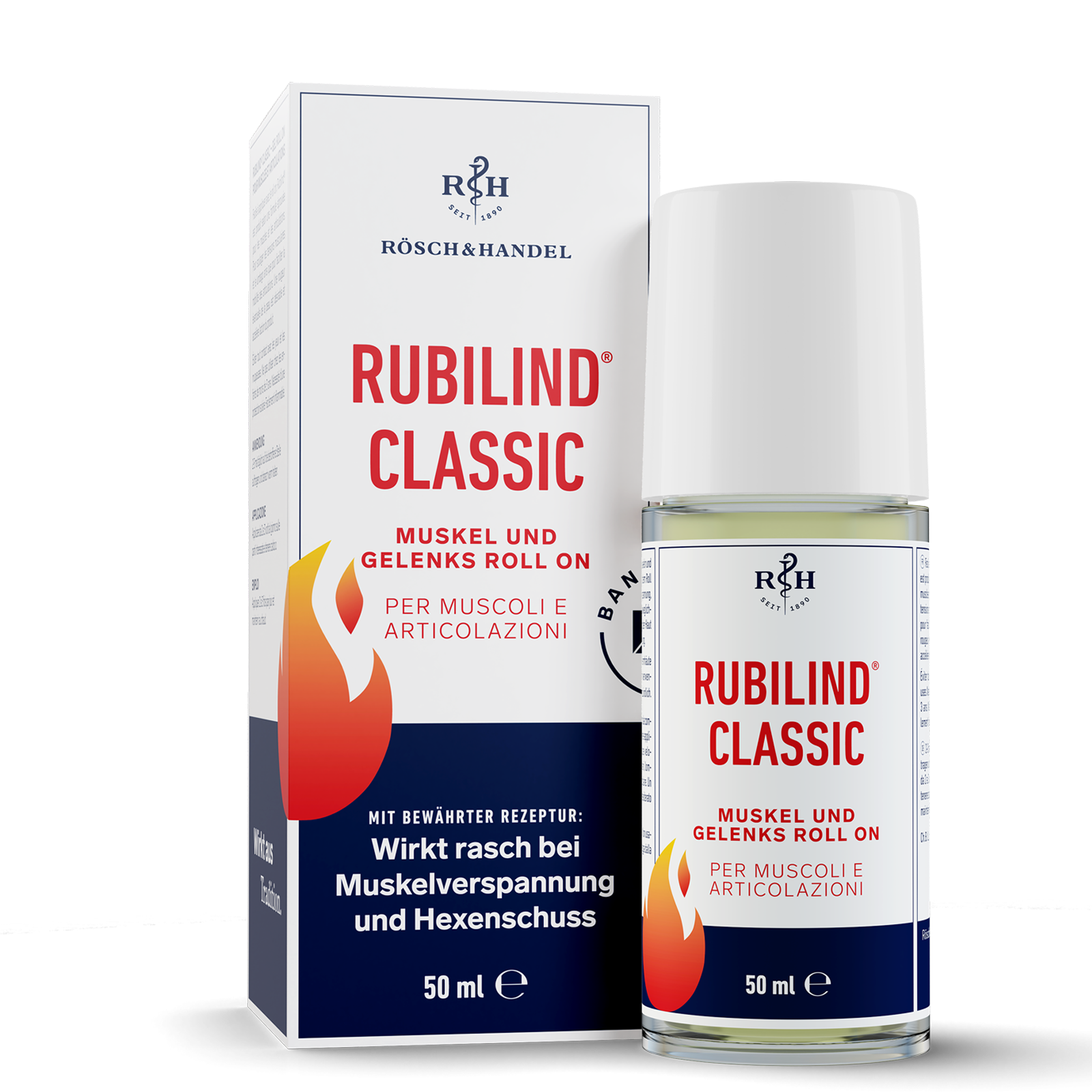 Rubilind Classic Gel Roll - On pour muscles et articulations