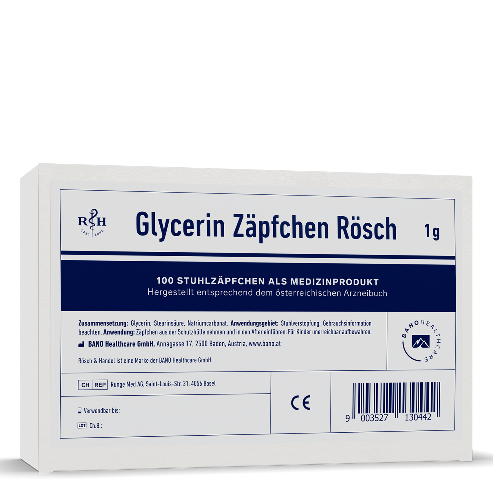 Glycerine zetpil Rösch