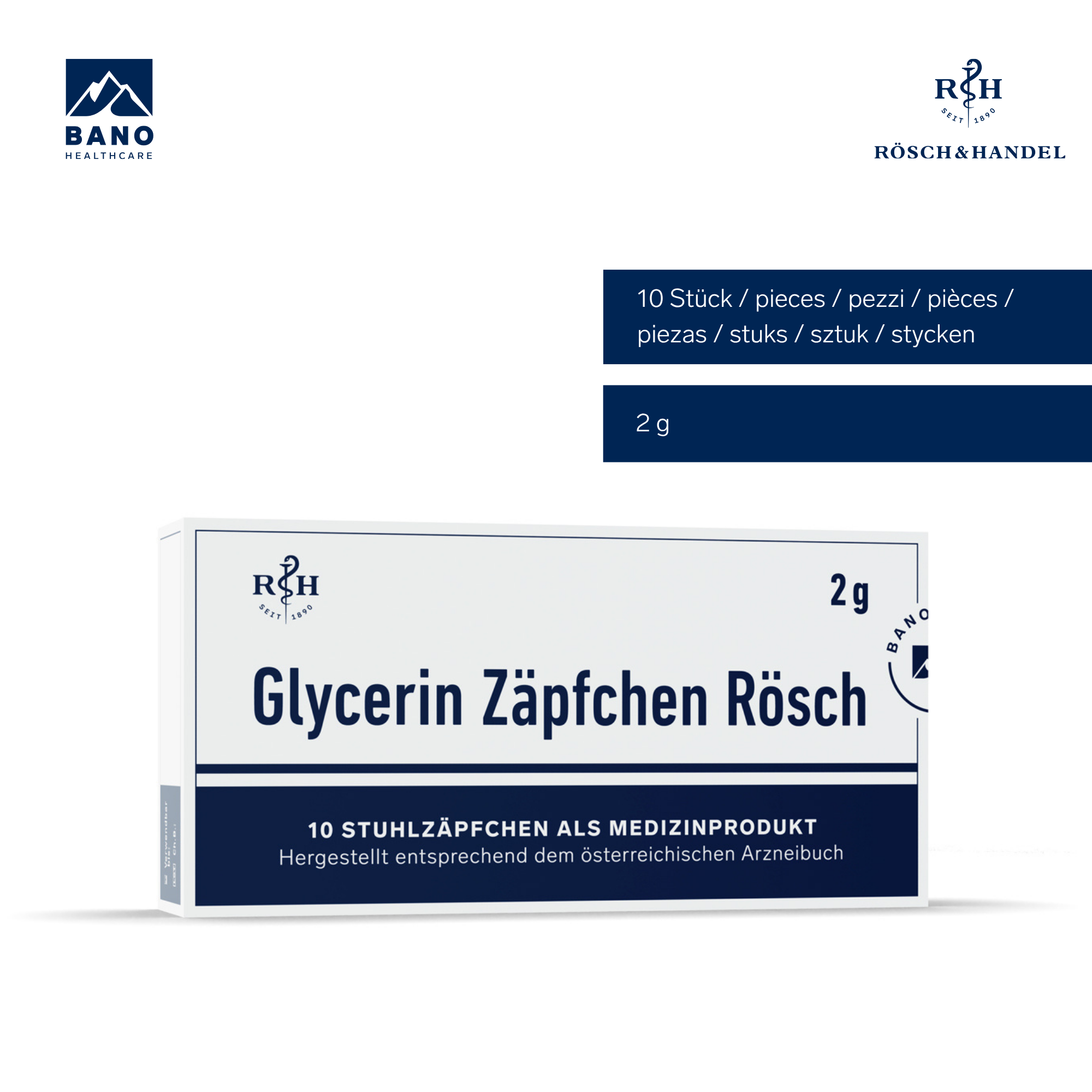 Glycerin Zäpfchen Rösch