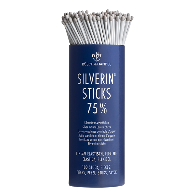 SILVERIN STICKS 75% with silver nitrate
